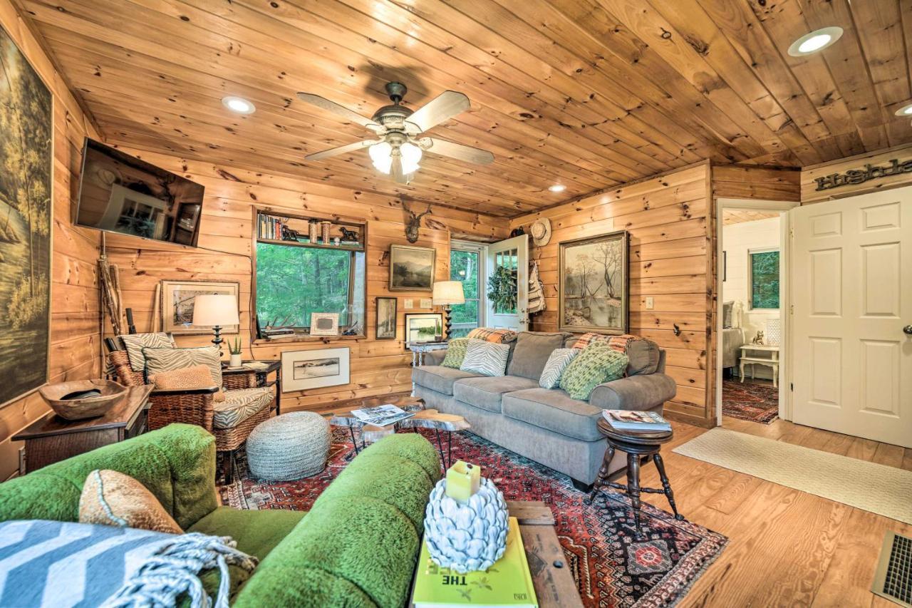 Highlands Cabin On Buck Creek About 8 Mi To Town! Extérieur photo