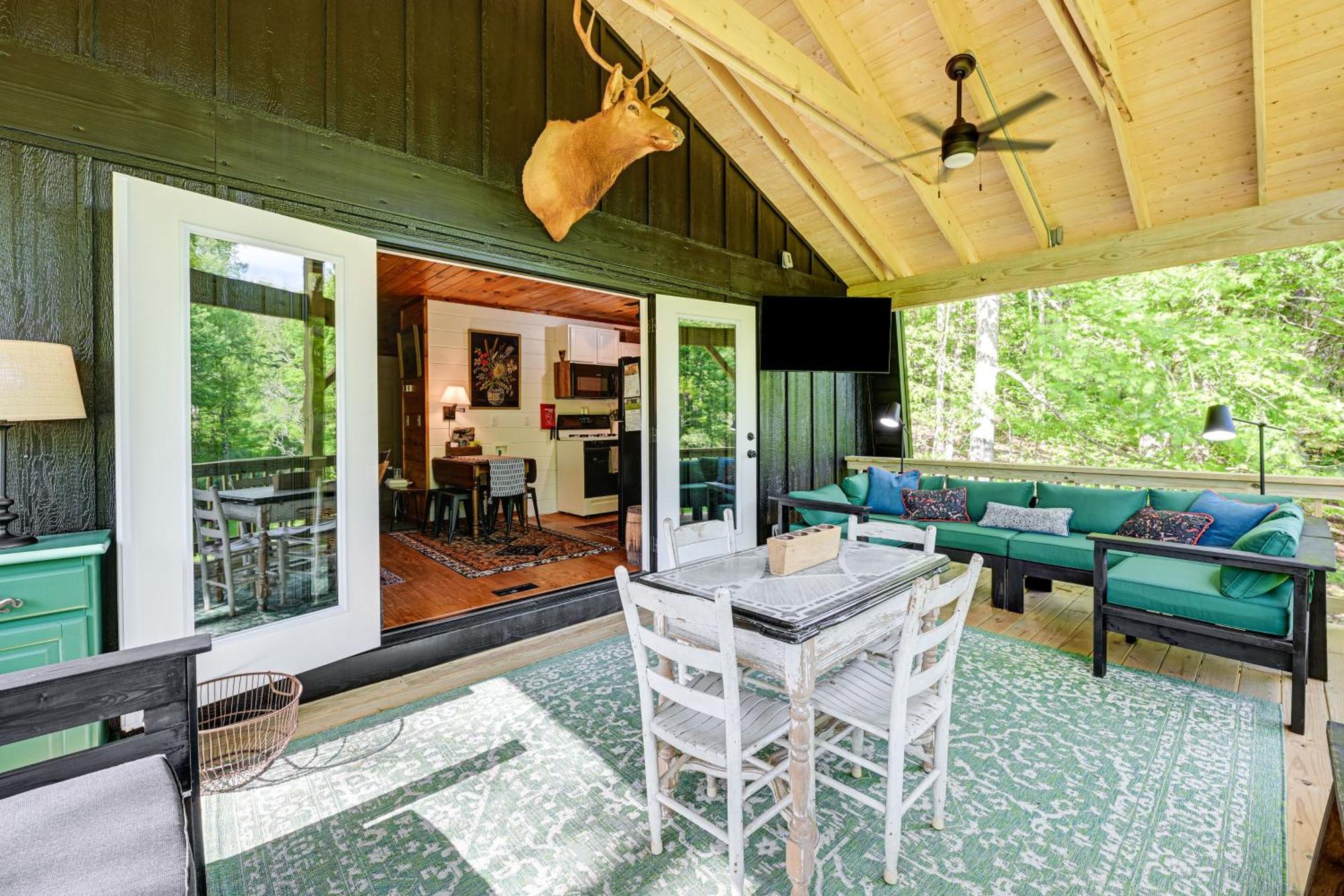 Highlands Cabin On Buck Creek About 8 Mi To Town! Extérieur photo