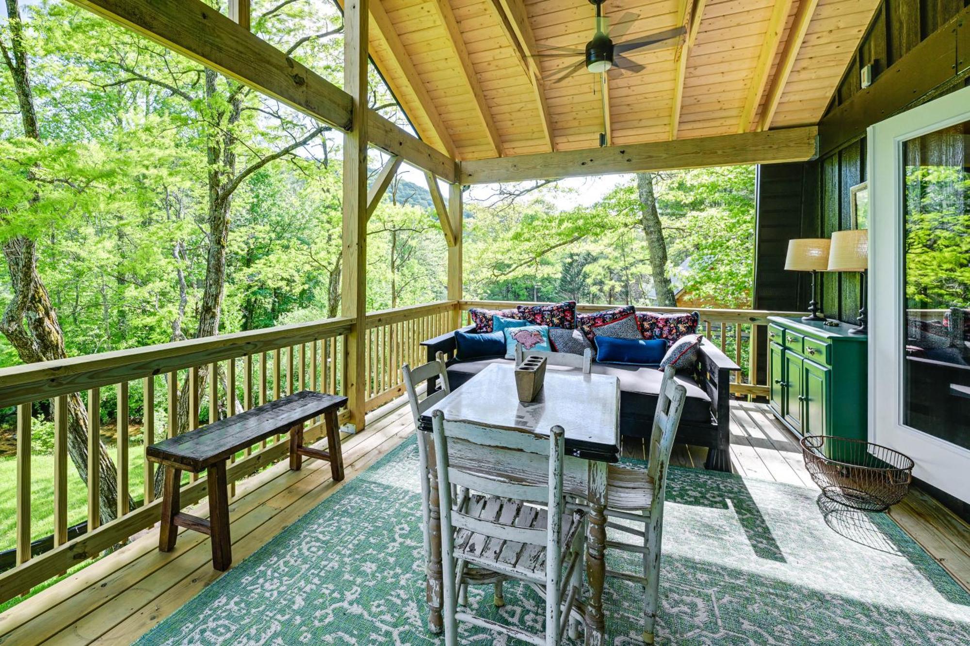 Highlands Cabin On Buck Creek About 8 Mi To Town! Extérieur photo